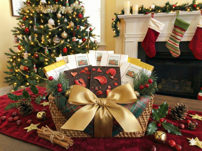 71% Organic Chocolate Bar w/ Fennel Pollen & Strawberries