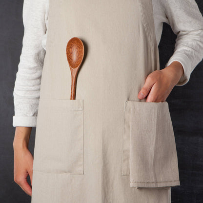 Stonewash Apron - Gray