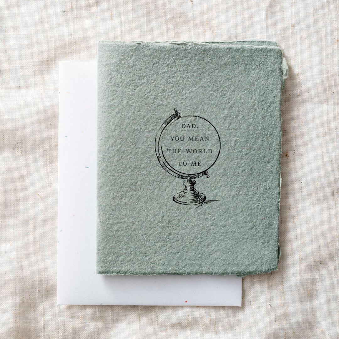 Dad you mean the world to me | Father's Day Card