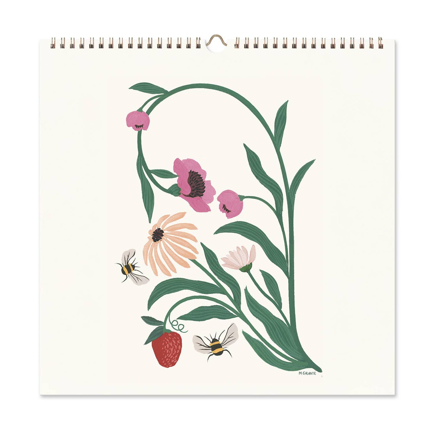 2026 Seedlings Garden Party 12 Month Classic Grid Calendar