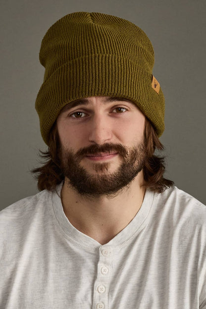 Olive Knit Beanie