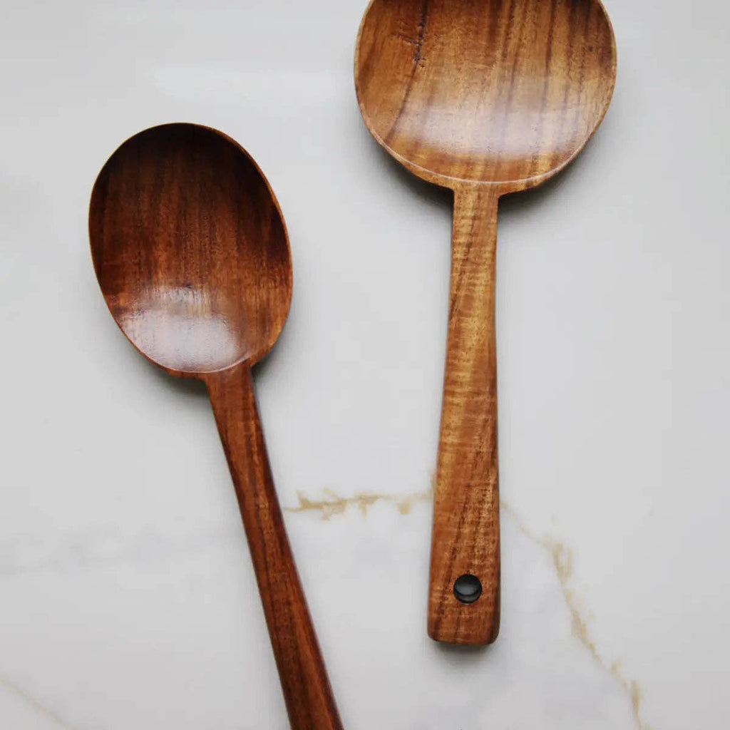 Teak Wood Pasta Spoon