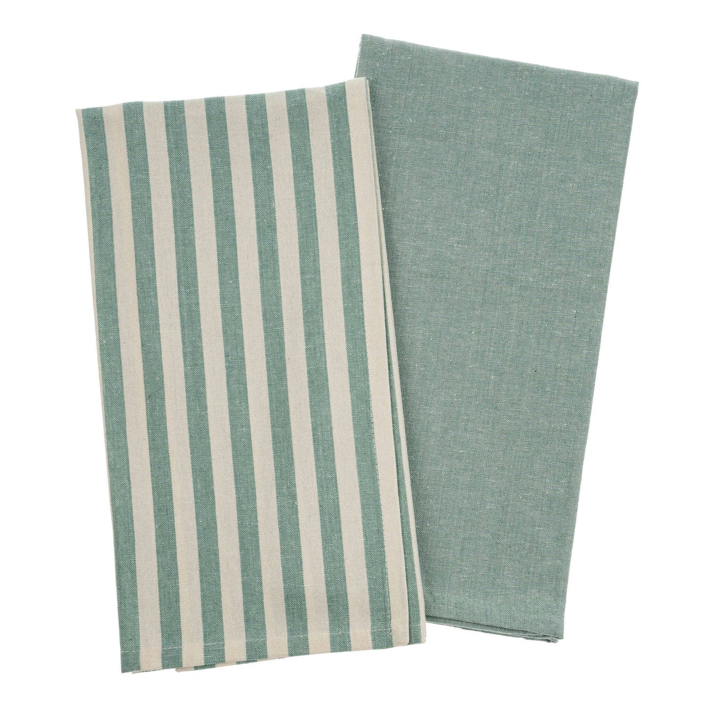 Lucia Tea Towels S/2 -  Aqua