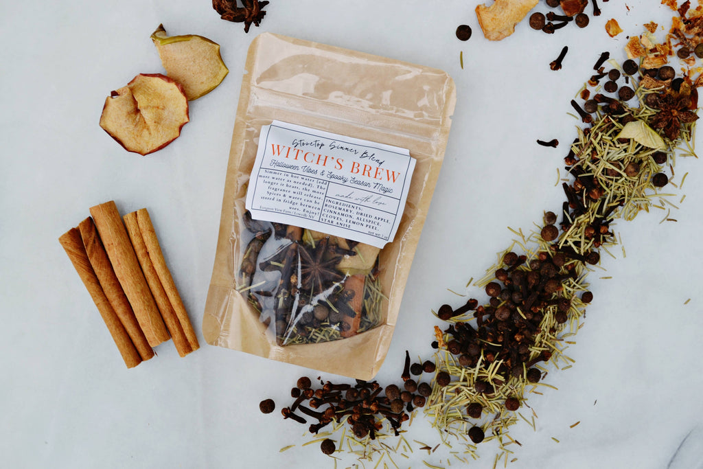 Witch's Brew Autumn Fall Halloween Simmer Stovetop Spices