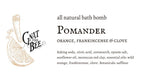 Pomander Bath Bomb