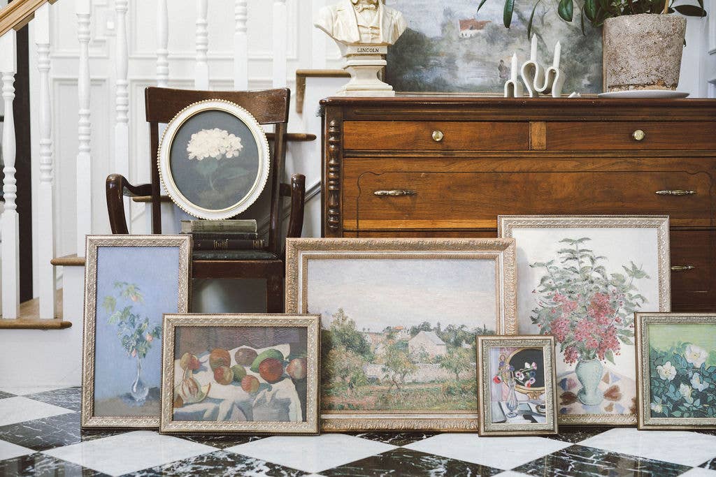 Hermitage Pontoise Framed Antique Art