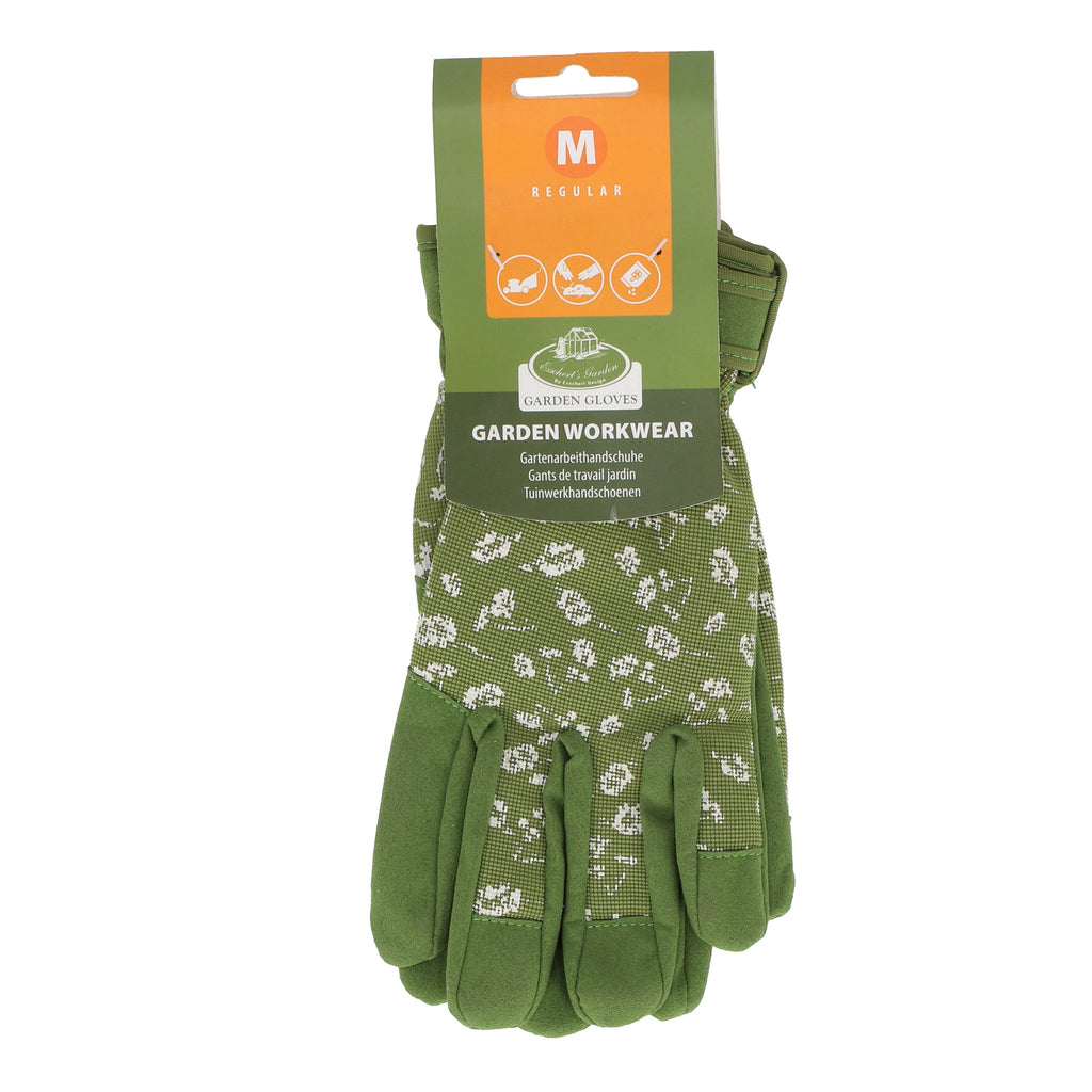 Print Garden Workwear Gloves - Medium