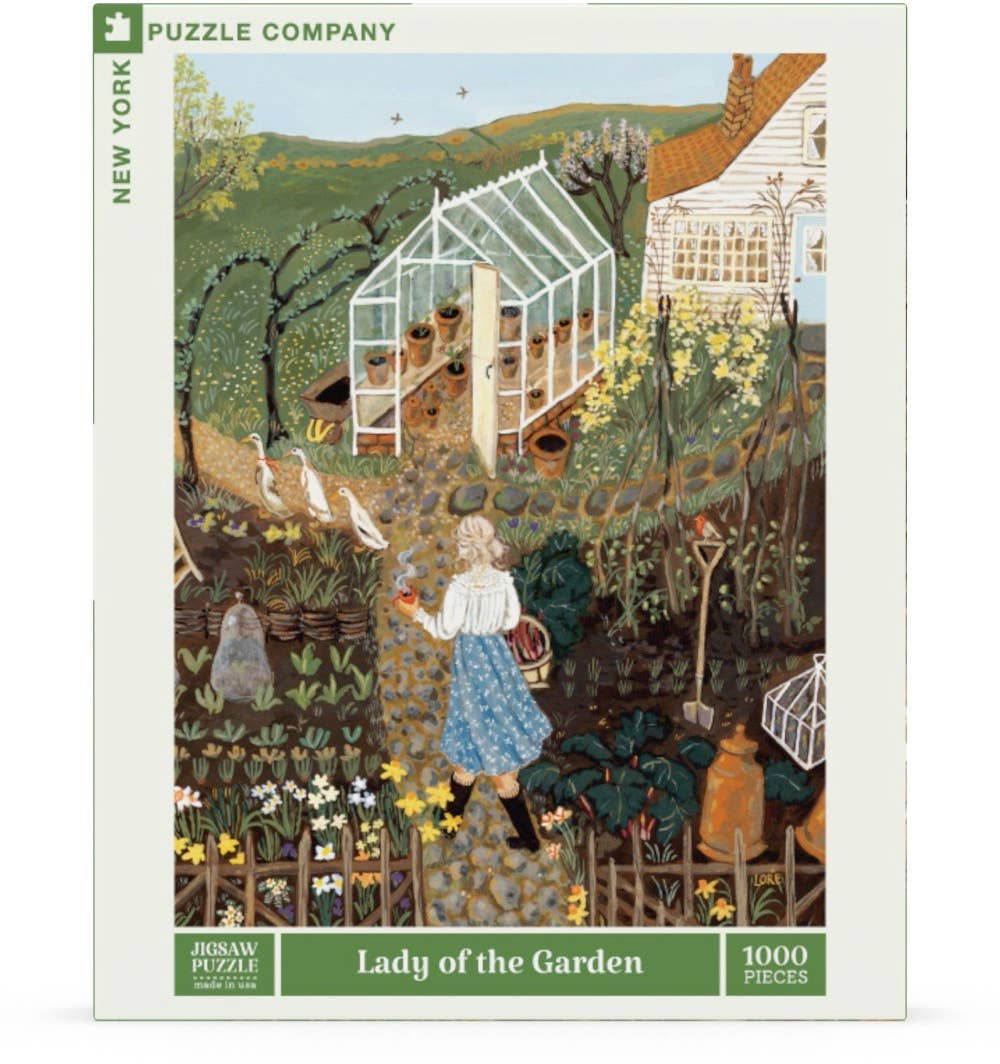 Lady of the Garden - 750 Piece Jigsaw Puzzle