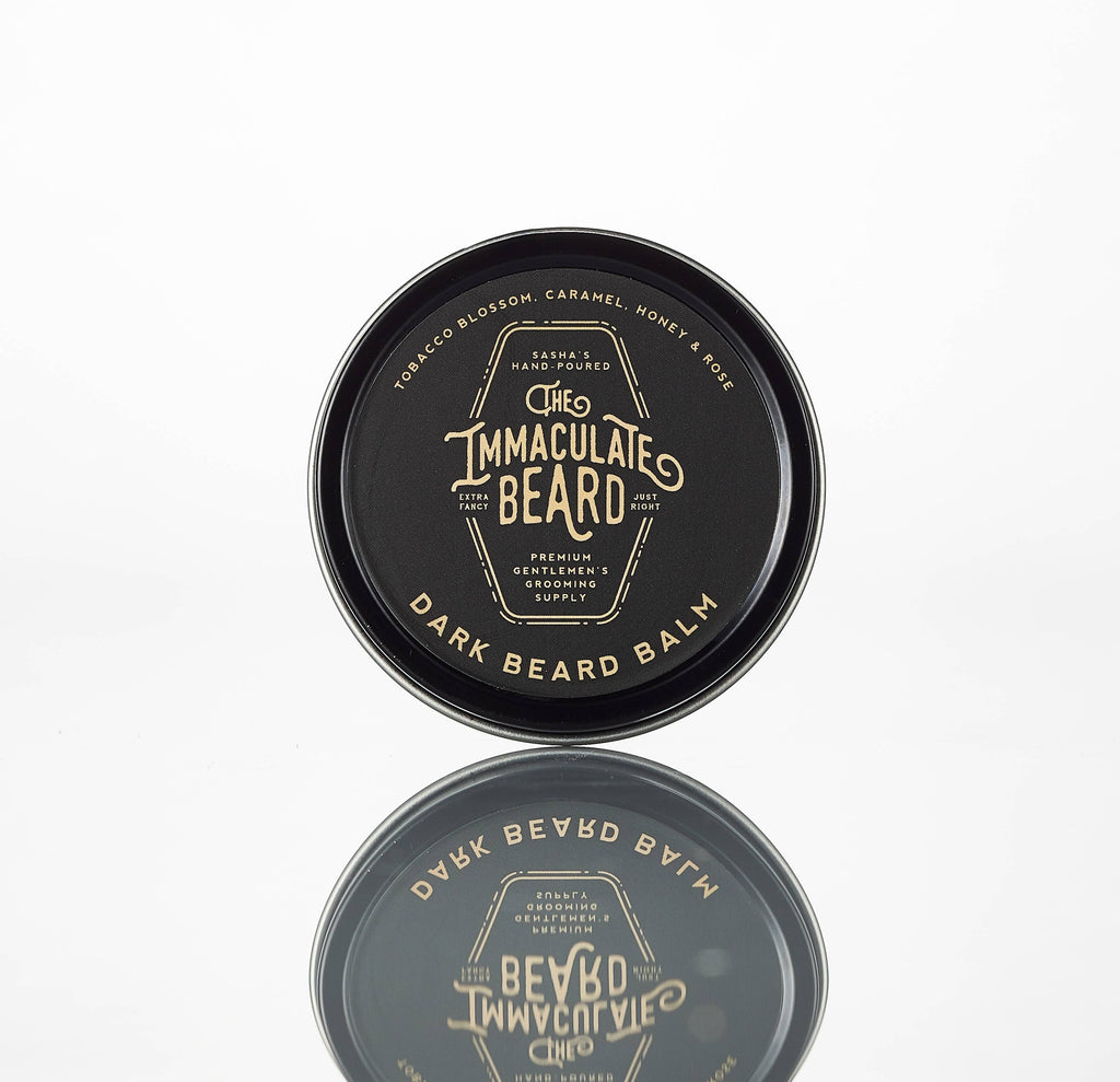 DARK Beard Balm | Tobacco, Caramel, Honey & Rose