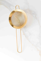 Stainless Steel Gold Mesh Strainer Sifter