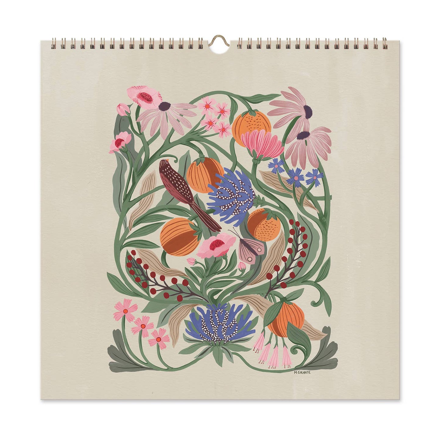 2026 Seedlings Garden Party 12 Month Classic Grid Calendar