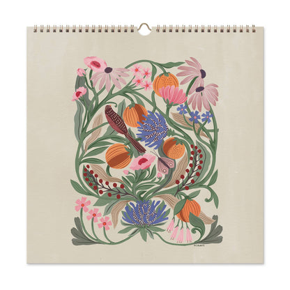 2026 Seedlings Garden Party 12 Month Classic Grid Calendar