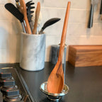 Ironwood Acacia Wood Long Spoon Utensil for Cooking, 14"