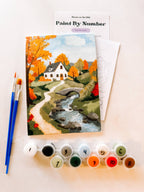 Autumn Cottage Mini Paint By Number