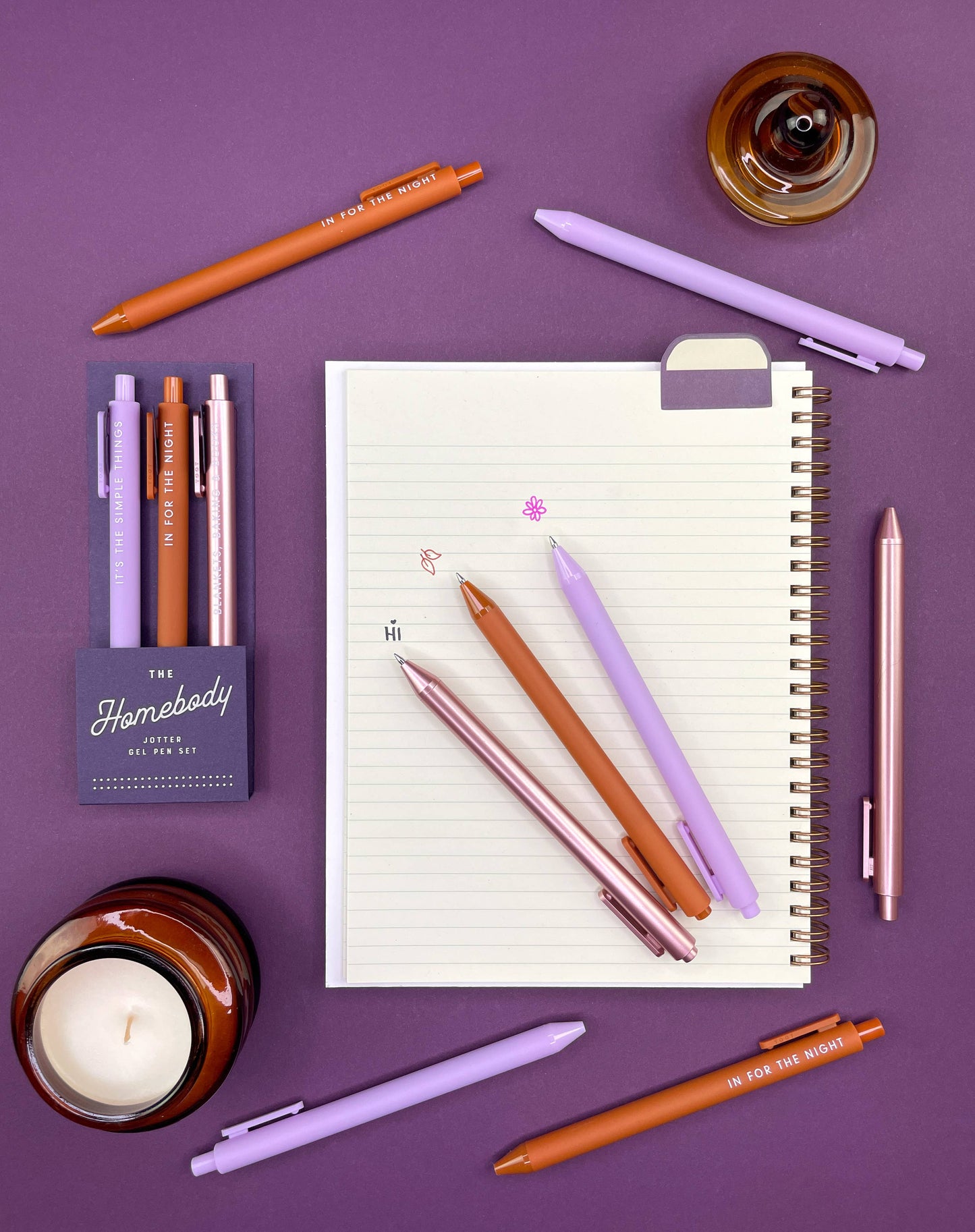 Homebody Jotter Gel Pen : Set of 3