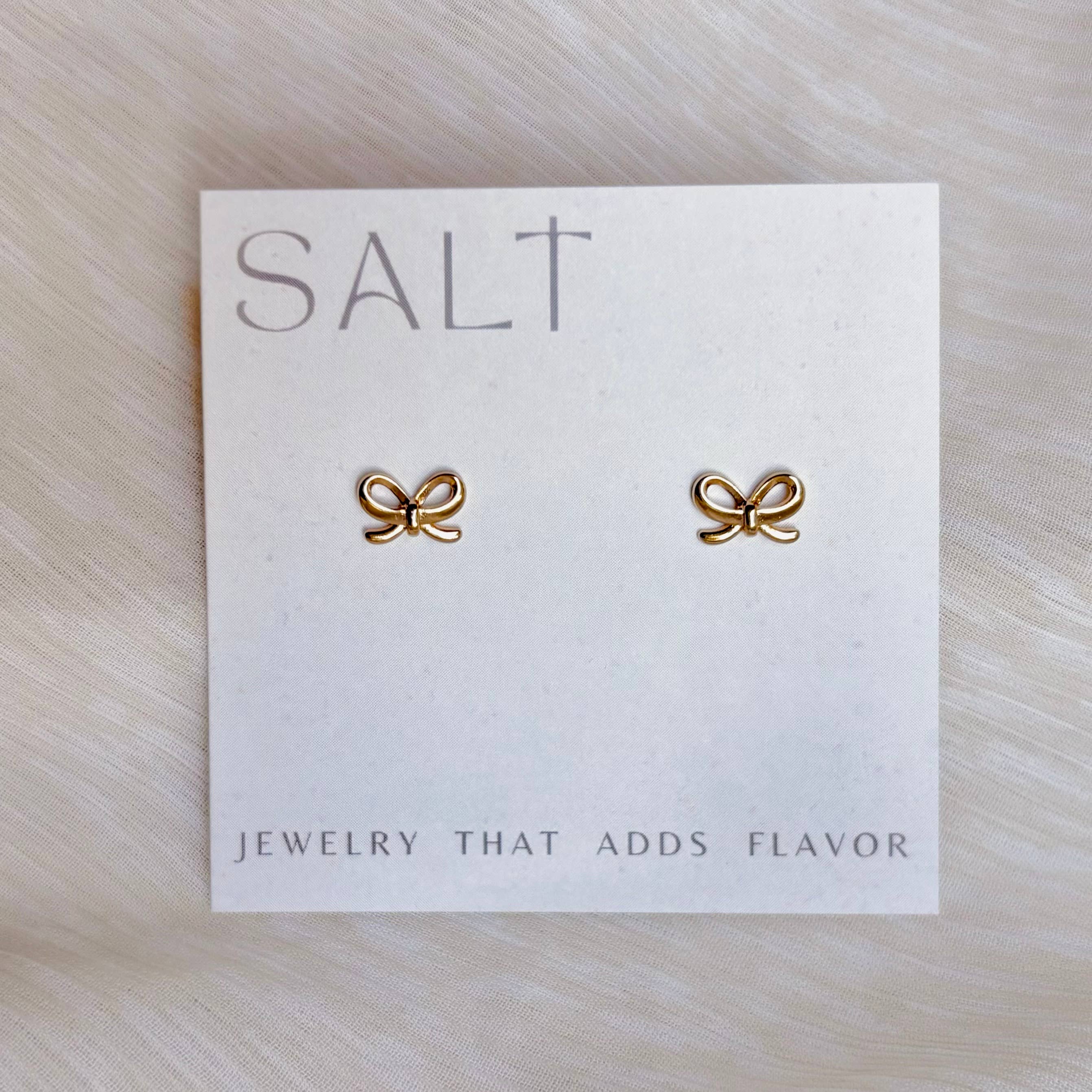 Bow Stud Earrings