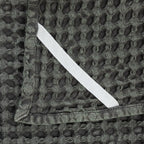 Waffle Weave Tea Towel - Charcoal