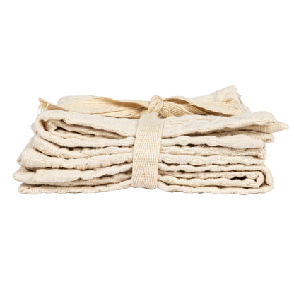 Waffle Weave Dish Cloths - Natural