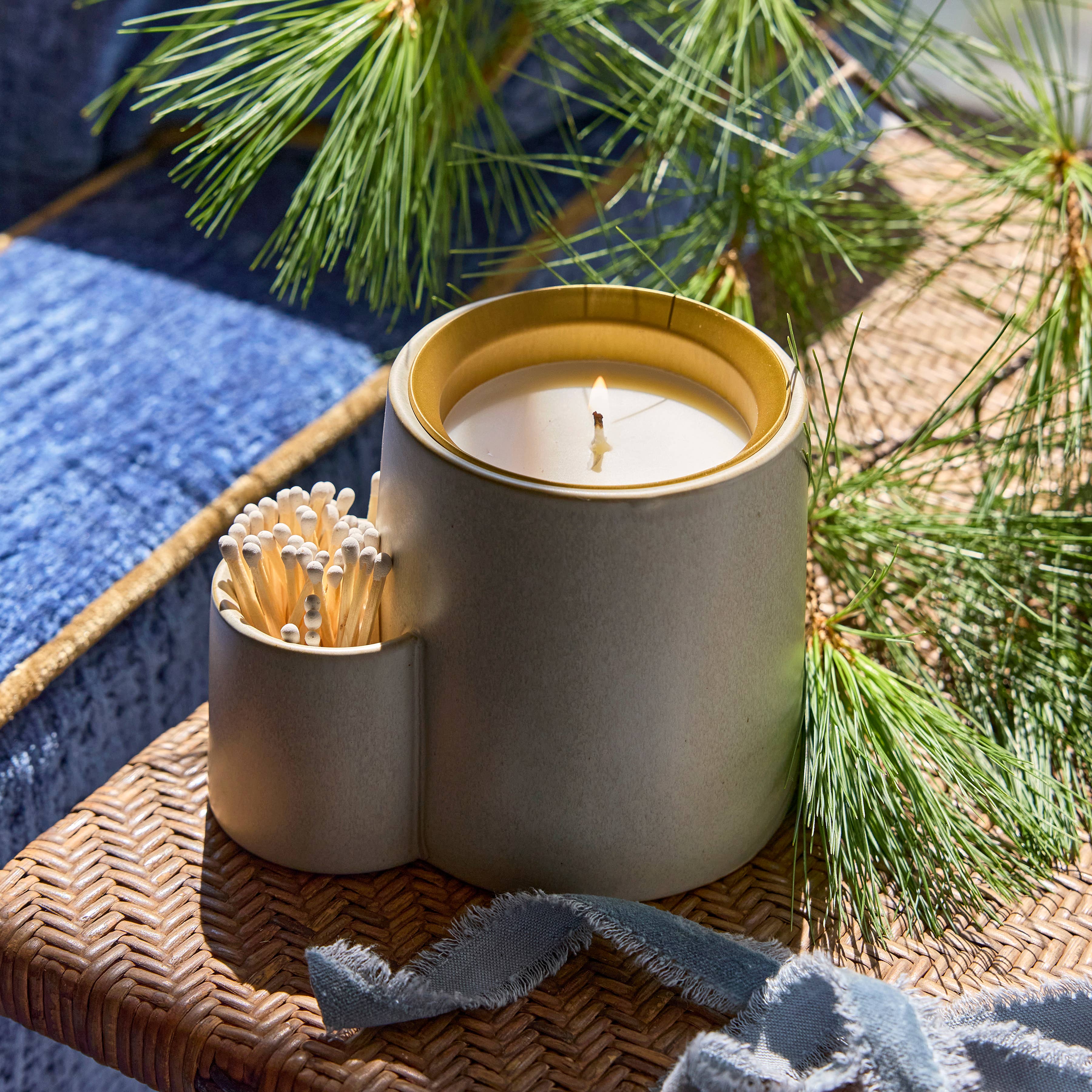 Ember Earth Candle + Planter