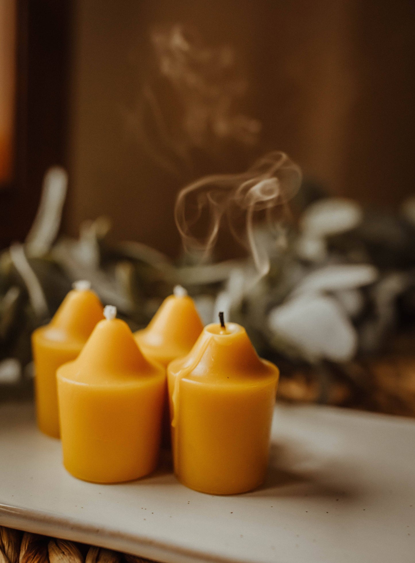Beeswax Votive Candles