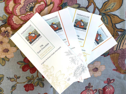 71% Organic Chocolate Bar w/ Fennel Pollen & Strawberries