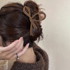 Velvet Bow Hair Clip