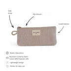 Corduroy Glasses Case – Taupe (Tofe)