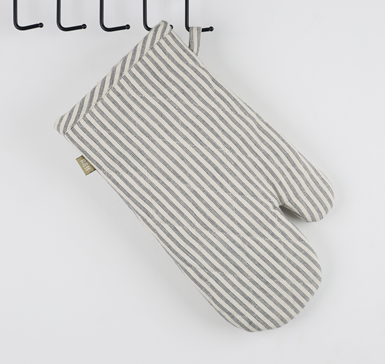 Oven Glove Manor Stripe - Blue