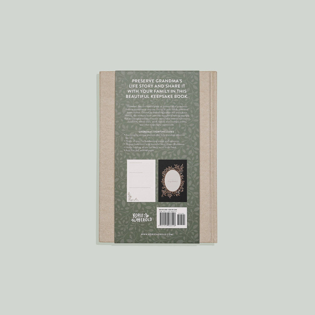 Grandma's Story: A Memory and Keepsake Journal