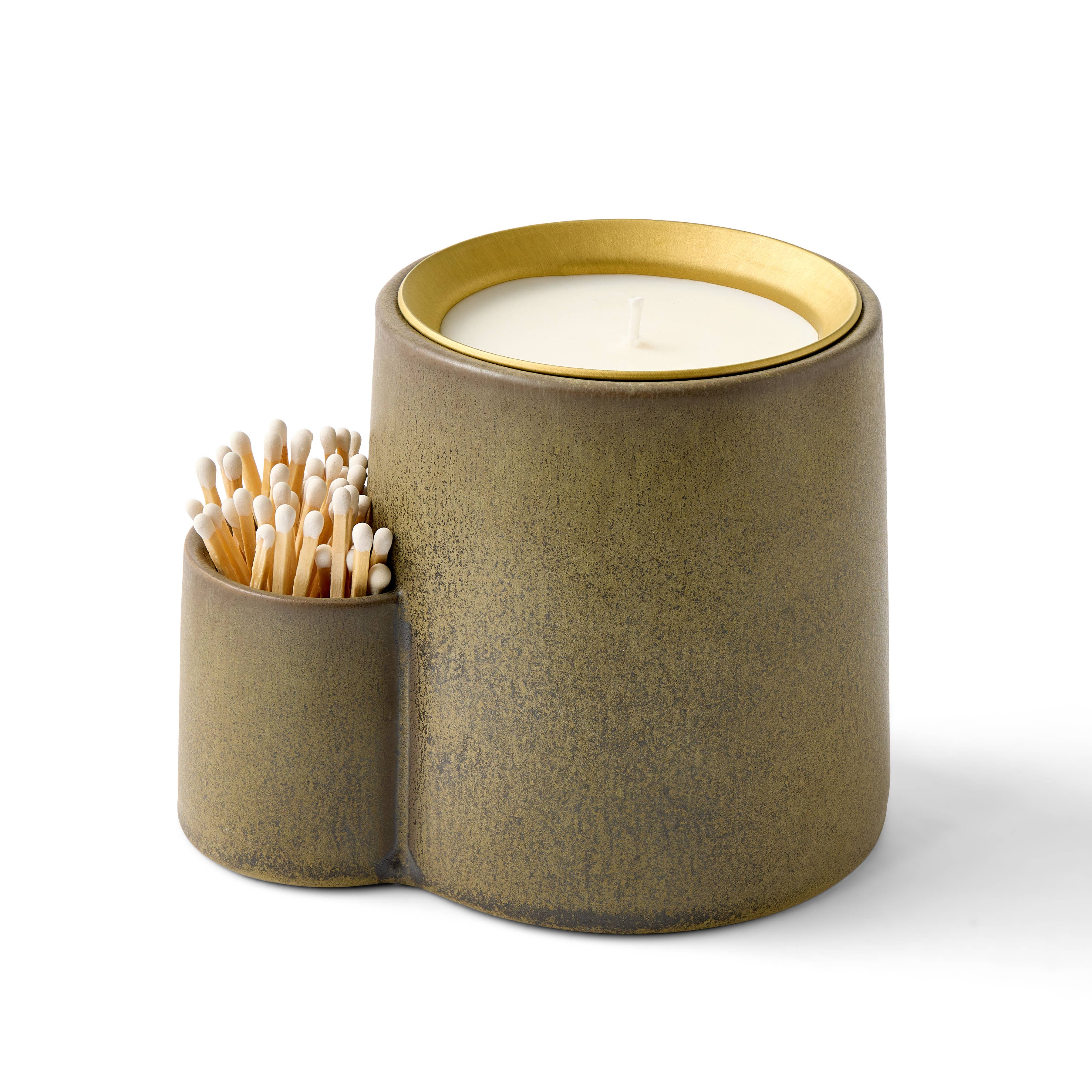 Ember Earth Candle + Planter