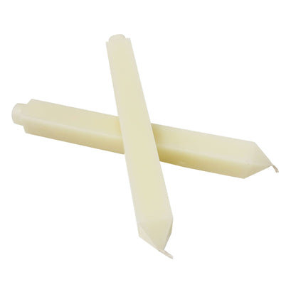 Ivory Square Taper Candle Set