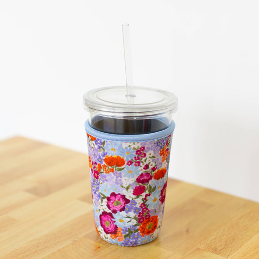 Primavera Drink Sleeve, Iced Coffee Sleeve, Drink Cover