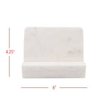 Kendal White Marble Cook Book Holder