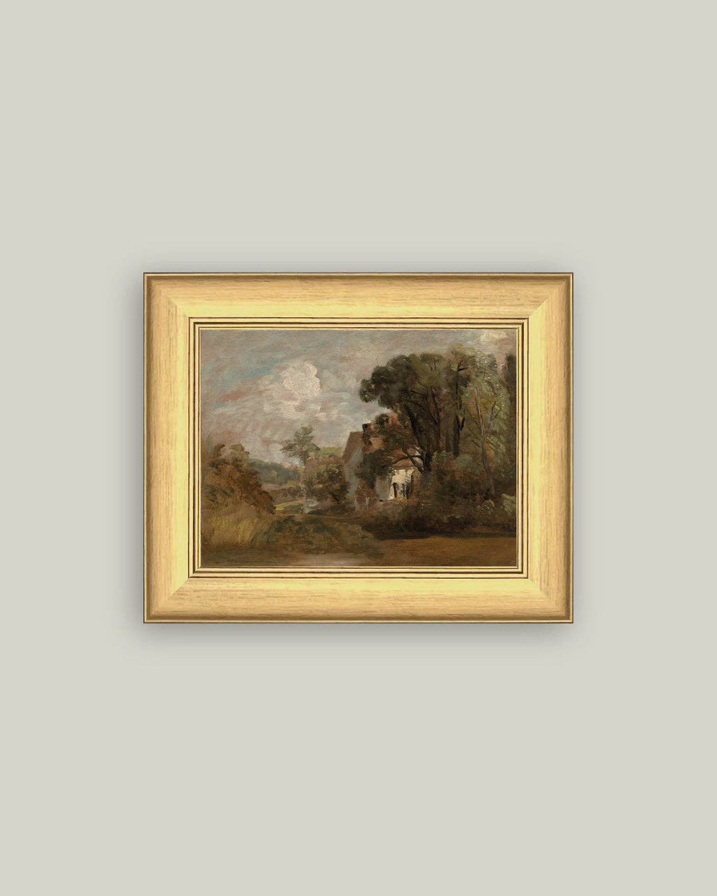 “Willy Lott's House” Framed Art Print