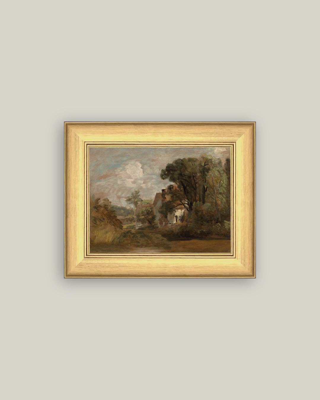 “Willy Lott's House” Framed Art Print