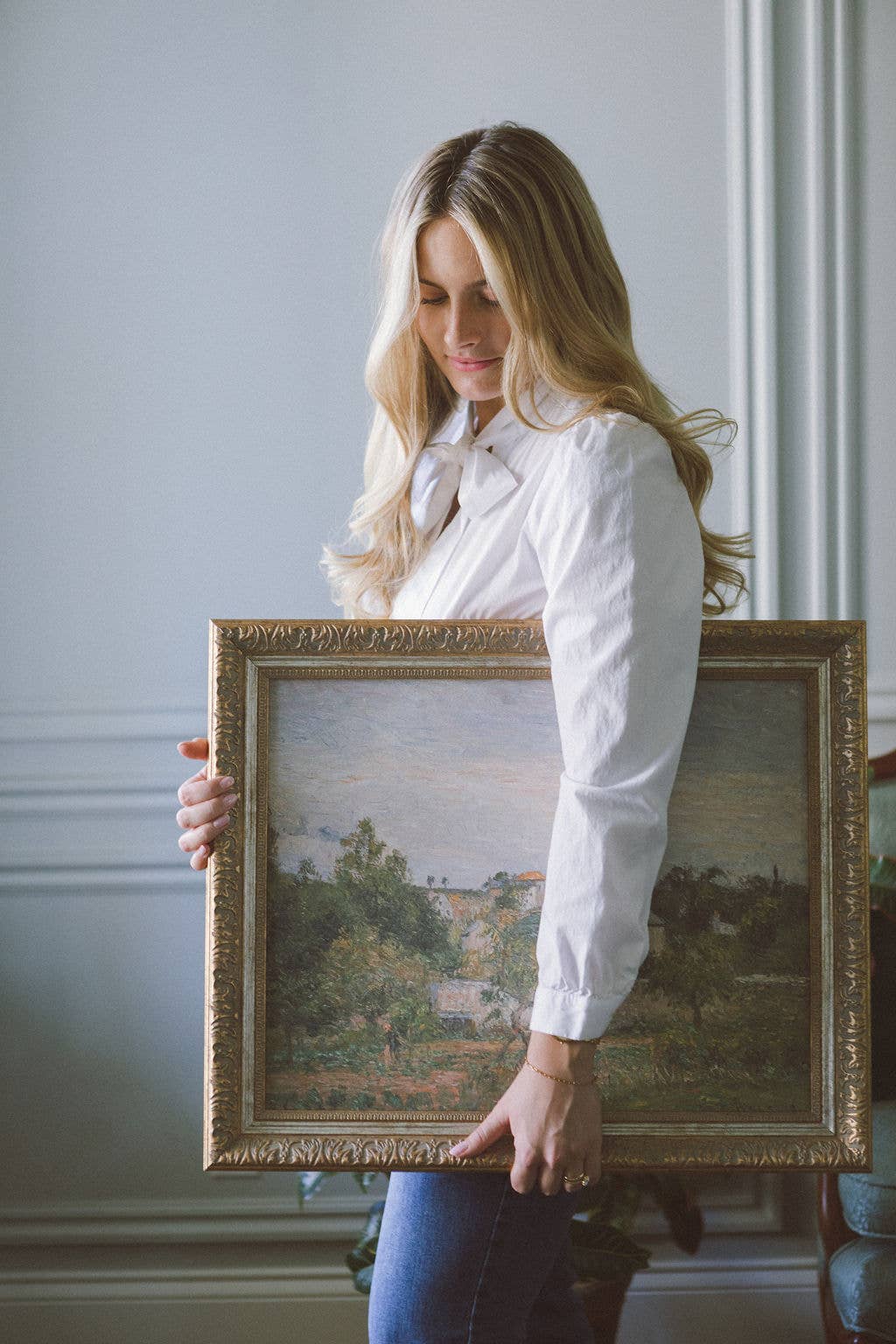 Hermitage Pontoise Framed Antique Art