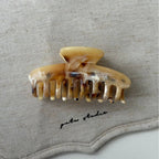 Brown Marble Claw Clip