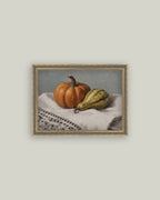 Still Life Pumpkin & Squash
