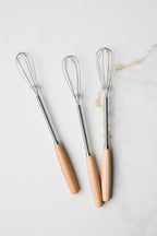 Vintage Mini Whisk with Wood Handle