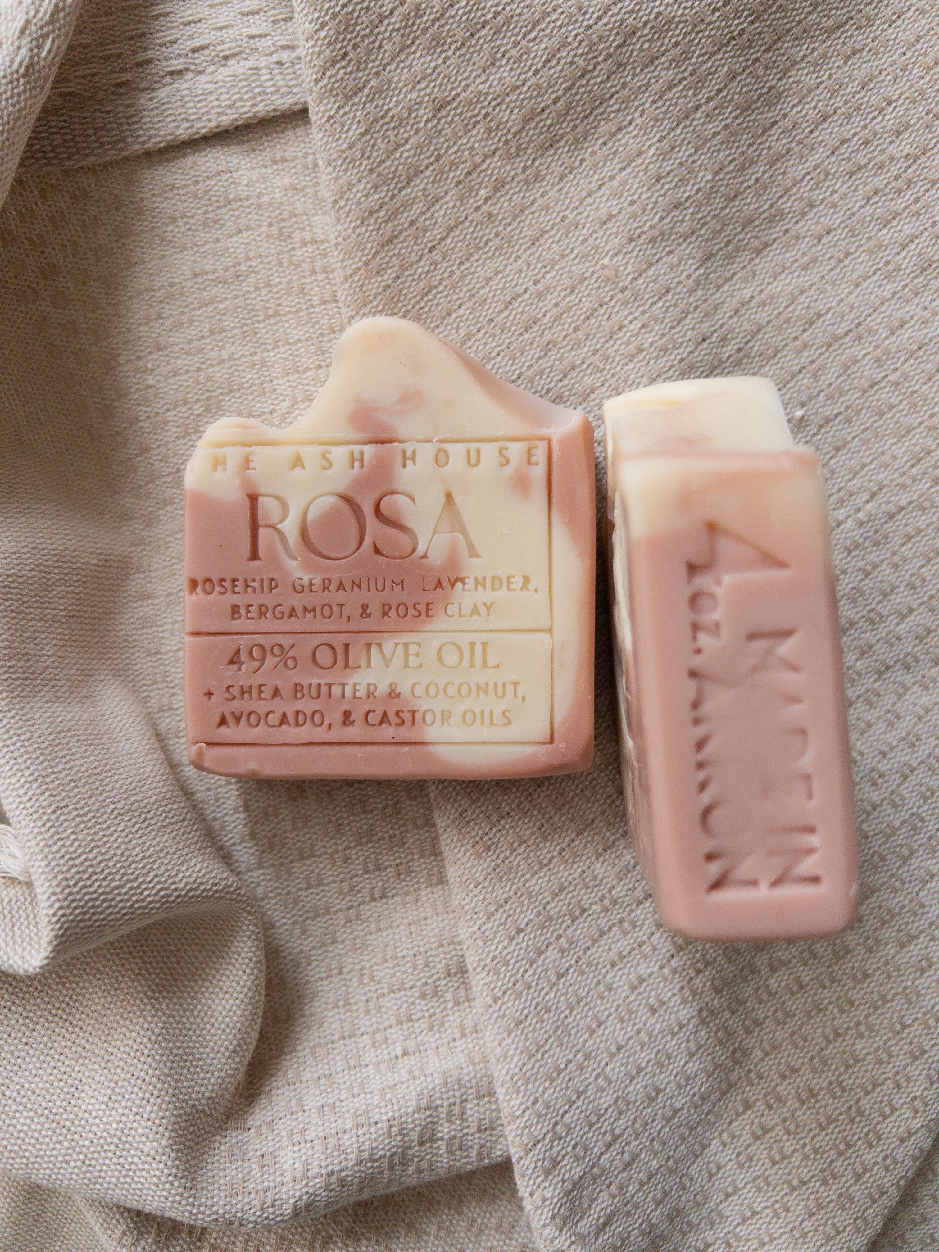 Rosa Rosehip & Geranium Signature Handcrafted Palm Oil Free Soap