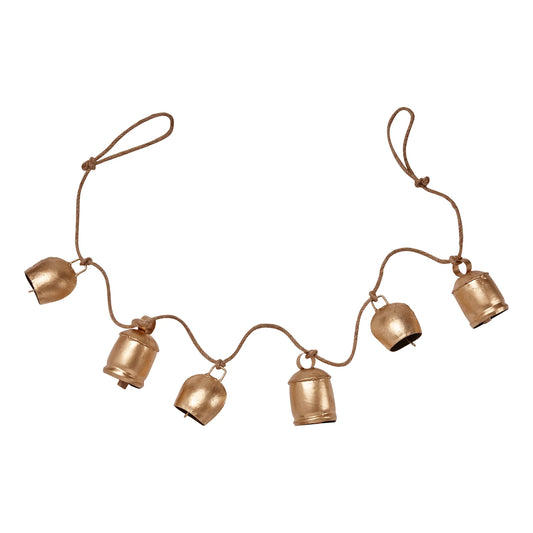 Gold Bell Garland
