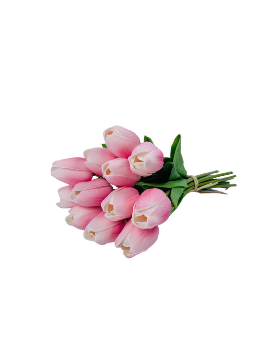 13.5" Pink Tulip Bundle