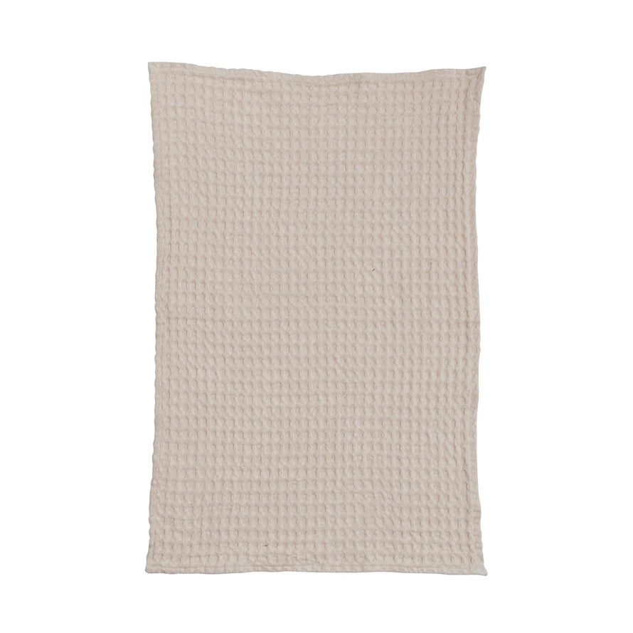 Waffle Weave Tea Towel - Natural