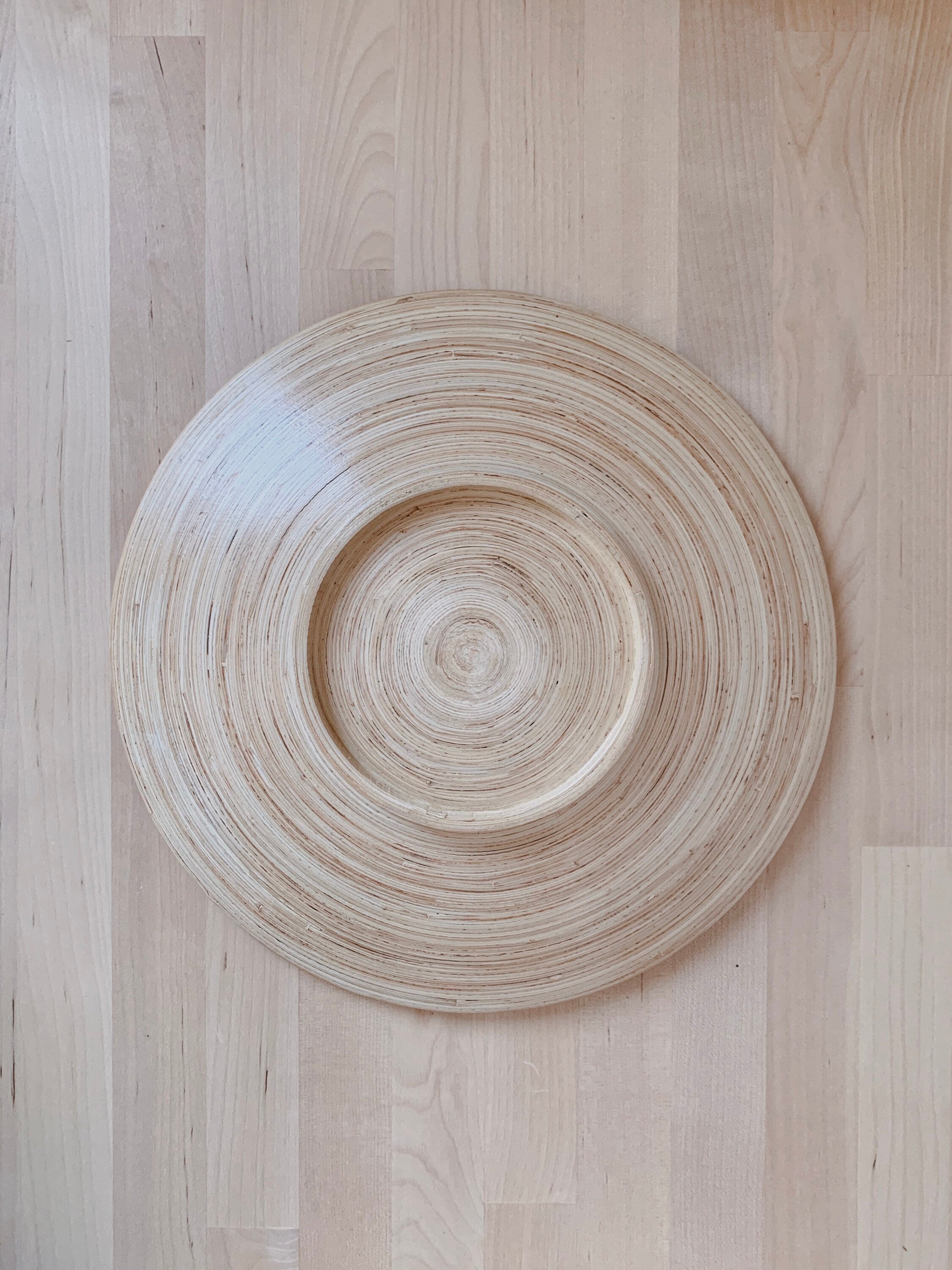 Retro Round Wooden Pedestal Dish | Boho Home Decor | Fruit Bowl | Catch All Bowl | Mid Century Modern Decor | MCM Bowl | Boho Home Accent