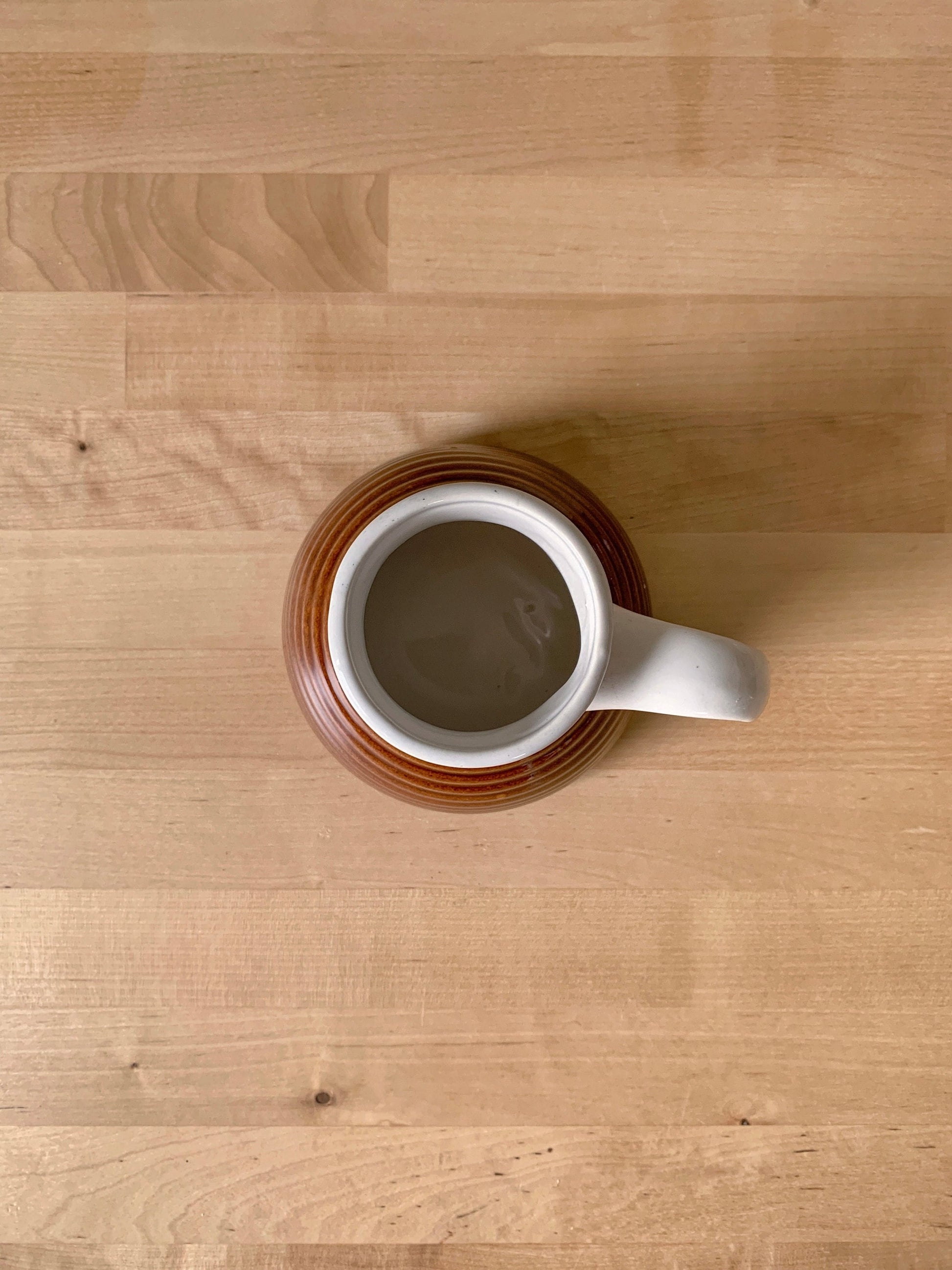 Vintage Stoneware No Spill Coffee Mug | Wide Bottom Mug Tea Cup | Vintage  Pottery | Boho Mugs | Vintage Kitchen | Spill Proof Mug